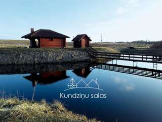 Комплексы для отдыха с коттеджами/бунгало Kundziņu salas Vidriži Таунхаус с 3 спальнями-14