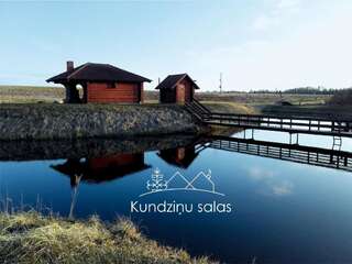 Комплексы для отдыха с коттеджами/бунгало Kundziņu salas Vidriži Таунхаус с 3 спальнями-46